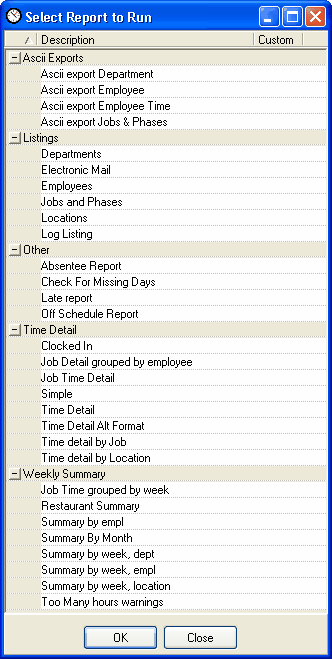 reports